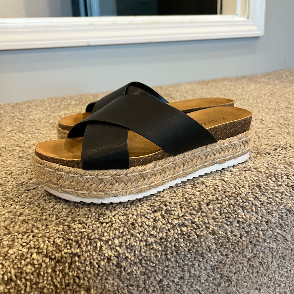 Black Boutique Sandals